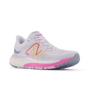 New Balance Women's White and Pink Athletic Shoes